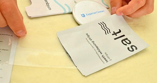 UniqueSmile Zahnaufhellung Whitening Strips im Test - Effektive Aufhellung um mindestens 3 Nuancen