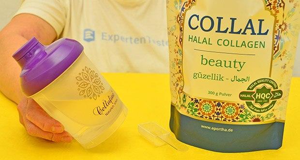 Collal Halal Rind Collagen Beauty im Test - Flexibel einsetzbar in verschiedenen Getränken; gut löslich und praktisch geschmacksneutral