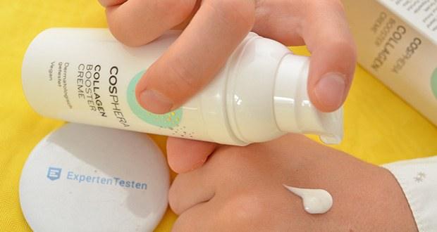 Cosphera Collagen Booster Creme im Test - Für alle Hauttypen geeignet, auch empfindliche Haut