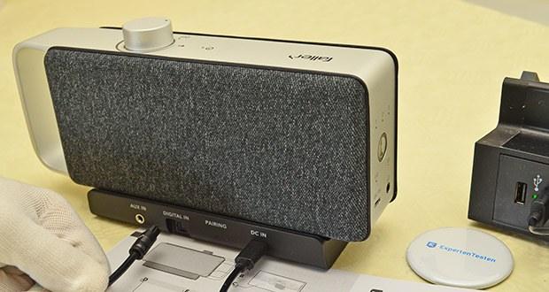 Faller Tragbarer TV-Sprachverstärker Oskar im Test - Nicht nur für Fernseher, sondern auch für Musiksysteme; auch mit Kopfhörern verwendbar