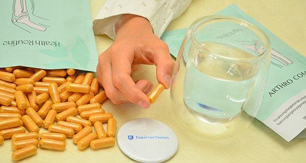 Health Routine Arthro Complete im Test - Hohe Bioverfügbarkeit der Inhaltsstoffe