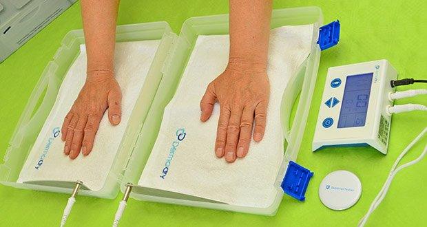 Dermadry Total Iontophoresegerät im Test - All-in-One-Lösung für Hände, Füße und Achseln
