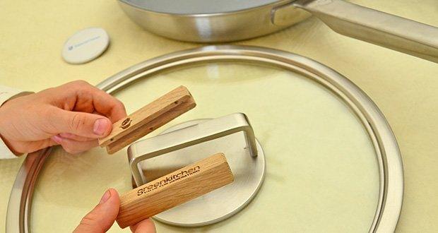 GreenKitchen ZEN-Pan Pfanne 24cm im Test – Patentierter Magnetgriff aus Holz