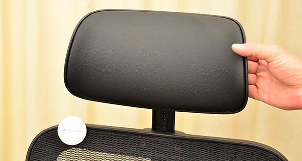 CLOUVOU Ergonomischer Bürostuhl im Test – 2D PU Leder Kopfstütze für Nackenunterstützung