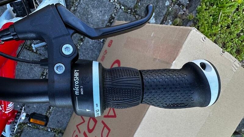 7-Gang-Schaltung des Woom 4