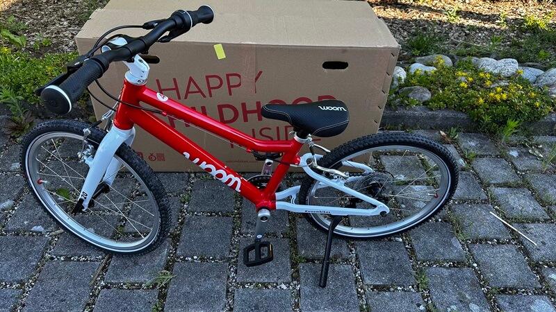 Endmontage des woom 4