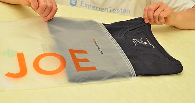 Joe Round Neck Very Dark Navy T-Short von Joe Merino im Test - Ideal für Reisen und lange Tage