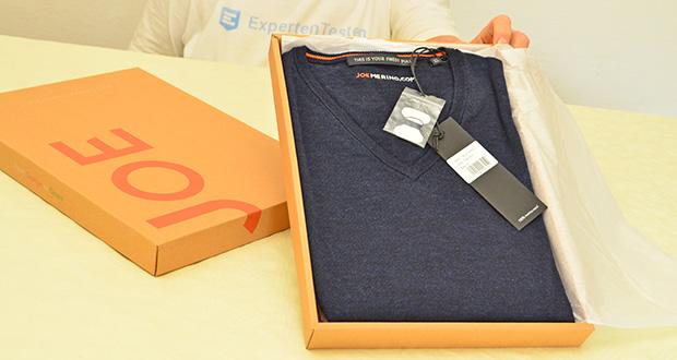 Joe V-neck True Navy Pullover von Joe Merino im Test - Für alle Jahreszeiten geeignet