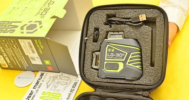 LasGoo LG-3Dx Kreuzlinienlaser im Test - Gutes Preis-Leistungs-Verhältnis für professionelle Anwendungen