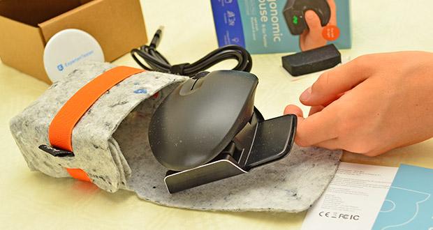 R-Go Twister Ergonomische Maus im Test - Geringes Gewicht von nur 126 Gramm