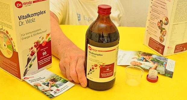 Dr. Wolz Vitalkomplex Flüssiges Konzentrat im Test – Hohe Bioverfügbarkeit der Inhaltsstoffe