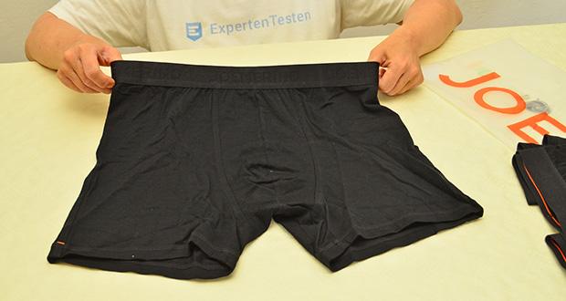 Joe Boxerschorts Deep Black von Joe Merino im Test - Hohe Atmungsaktivität; antibakterielle Eigenschaften