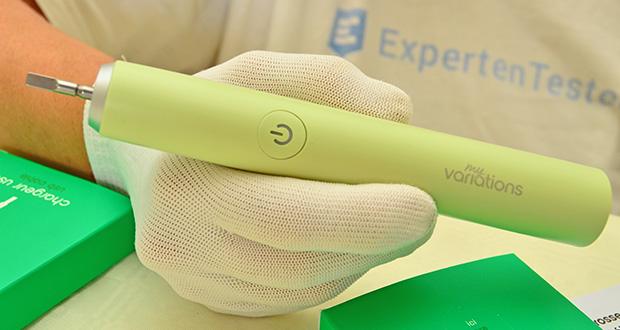 MyVariations Elektrische Zahnbürste im Test - Modernes, schlankes Erscheinungsbild
