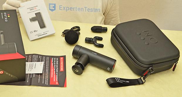 Orthomechanik OrthoGo 2.0 Massagepistole im Test - Hochwertige Verarbeitung und Materialien