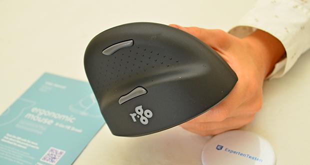 R-Go HE Break Ergonomische Maus im Test - Ergonomisches vertikales Design