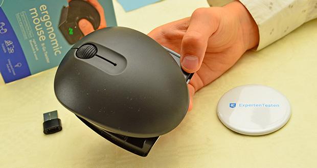 R-Go Twister Ergonomische Maus im Test - Vertikales ergonomisches Design