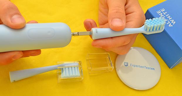 ALPINE WHITE Sonic Toothbrush im Test - Antibakterielle, weiche Borsten