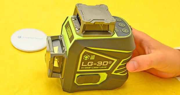 LasGoo LG-3Dx Kreuzlinienlaser im Test - Lange Reichweite bis zu 100 Meter; hohe Genauigkeit von ±0,3 mm pro Meter