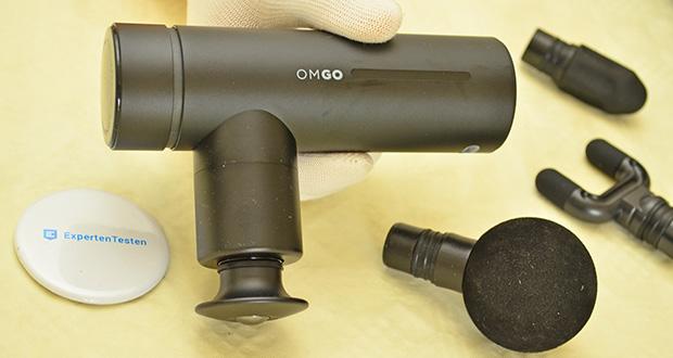 Orthomechanik OrthoGo 2.0 Massagepistole im Test - Ergonomisches Design für bequeme Handhabung