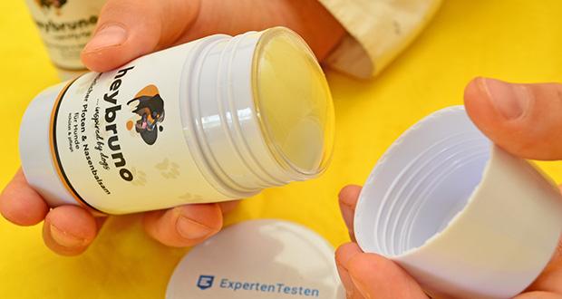 heybruno Hunde Pfoten- und Nasenbalsam im Test - Einfache Anwendung dank Stick-Format