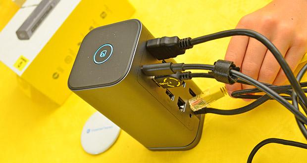 Baseus Docking Station Spacemate-Serie 11-in-1 im Test - Einfache Plug-and-Play Installation: 4K-Auflösung bei 60 Hz
