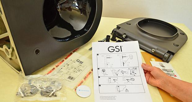 Ben Segno Wand-WC mit WC-Sitz im Test - Einfache Installation dank mitgeliefertem Befestigungsmaterial