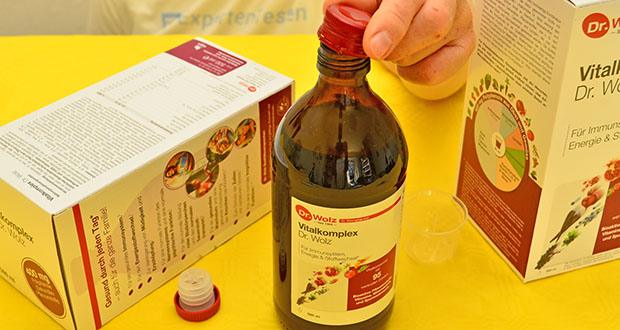 Dr. Wolz Vitalkomplex Flüssiges Konzentrat im Test – Vielseitige Kombination aus Vitaminen und Mineralstoffen
