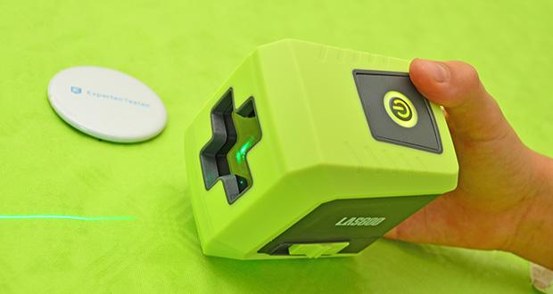 LasGoo LG-CROSS Kreuzlinienlaser im Test - Grüner Laser für bessere Sichtbarkeit
