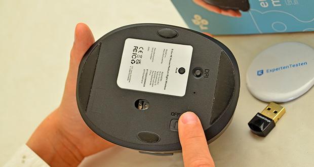 R-Go HE Break Ergonomische Maus im Test - Einstellbare DPI-Werte (400-2400); optischer Sensor für präzise Bewegungen