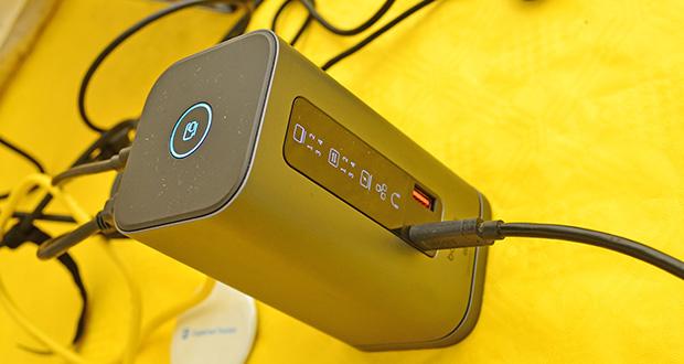 Baseus Docking Station Spacemate-Serie 11-in-1 im Test - 100W Power Delivery Ladefunktion; intelligente LED-Statusanzeige