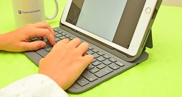 Inateck BK2007 Tastatur Hülle für iPad im Test - Stabiler Druckpunkt der Tasten