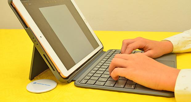 Inateck KB04122 Hülle mit Tastatur für iPad im Test - Gute Ergonomie beim Tippen
