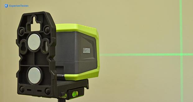 LasGoo LG-CROSS Kreuzlinienlaser im Test - Vielseitige Montagemöglichkeiten durch Standardgewinde