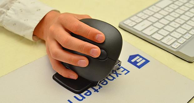 R-Go Twister Ergonomische Maus im Test - Lange Akkulaufzeit von bis zu 2 Monaten; Bluetooth 5.0 Konnektivität