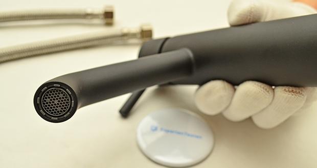 Saqu Eurotrend Waschtischarmatur im Test - Hochwertiges Messingmaterial; wassersparende Funktion