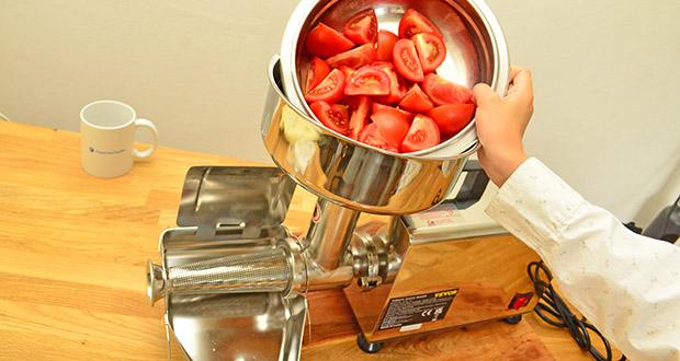 VEVOR Tomatenpresse Passiergerät im Test - Großer 9-Zoll-Trichter