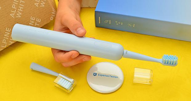 ALPINE WHITE Sonic Toothbrush im Test - Sanfte Reinigung für empfindliches Zahnfleisch; effektive Plaqueentfernung