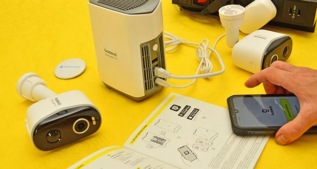 Baseus Security N1 Überwachungskamera 2K 2-Cam Kit im Test - Einfache kabellose Installation; Benutzerfreundliche Smartphone-App