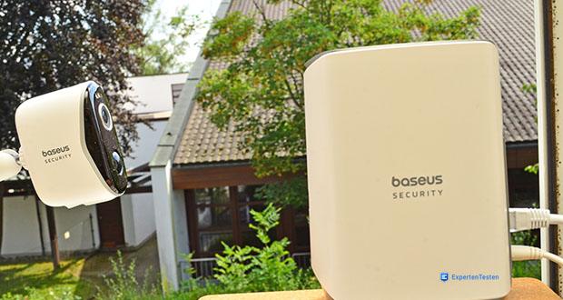 Baseus Security N1 Überwachungskamera 2K 2-Cam Kit im Test - Wetterfeste IP67-Zertifizierung; intelligente KI-gestützte Bewegungserkennung