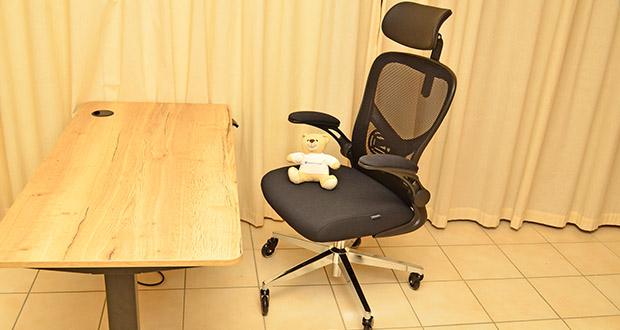 CLOUVOU SmartSeat Bürostuhl im Test - Hohe maximale Belastbarkeit von 150 kg; Neigungswinkel bis zu 135 Grad