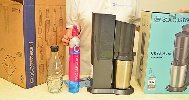 SodaStream Crystal 3.0 – Eleganter Wassersprudler mit Stil