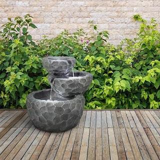 Verschiedene Typen von Zimmerbrunnen aus dem Test