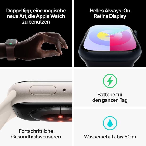 Apple Watch Testverlauf und Testergebnis Apple Watch Series 9 Testverlauf und Testergebnis