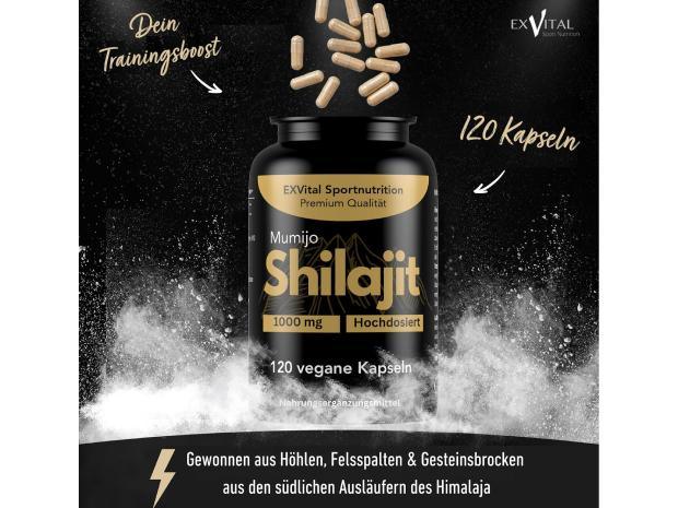EXVital Mumijo Shilajit Kapseln Test EXVital Mumijo Shilajit Kapseln – Ausführlicher Erfahrungsbericht und Test