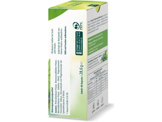 Testverlauf Testergebnis Kneipp 3-Kräuter plus Entwässerung Testverlauf und Testergebnis Kneipp 3-Kräuter plus Entwässerung