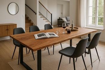 Fünf Tests, um die Qualität eines Esstisches zu überprüfen