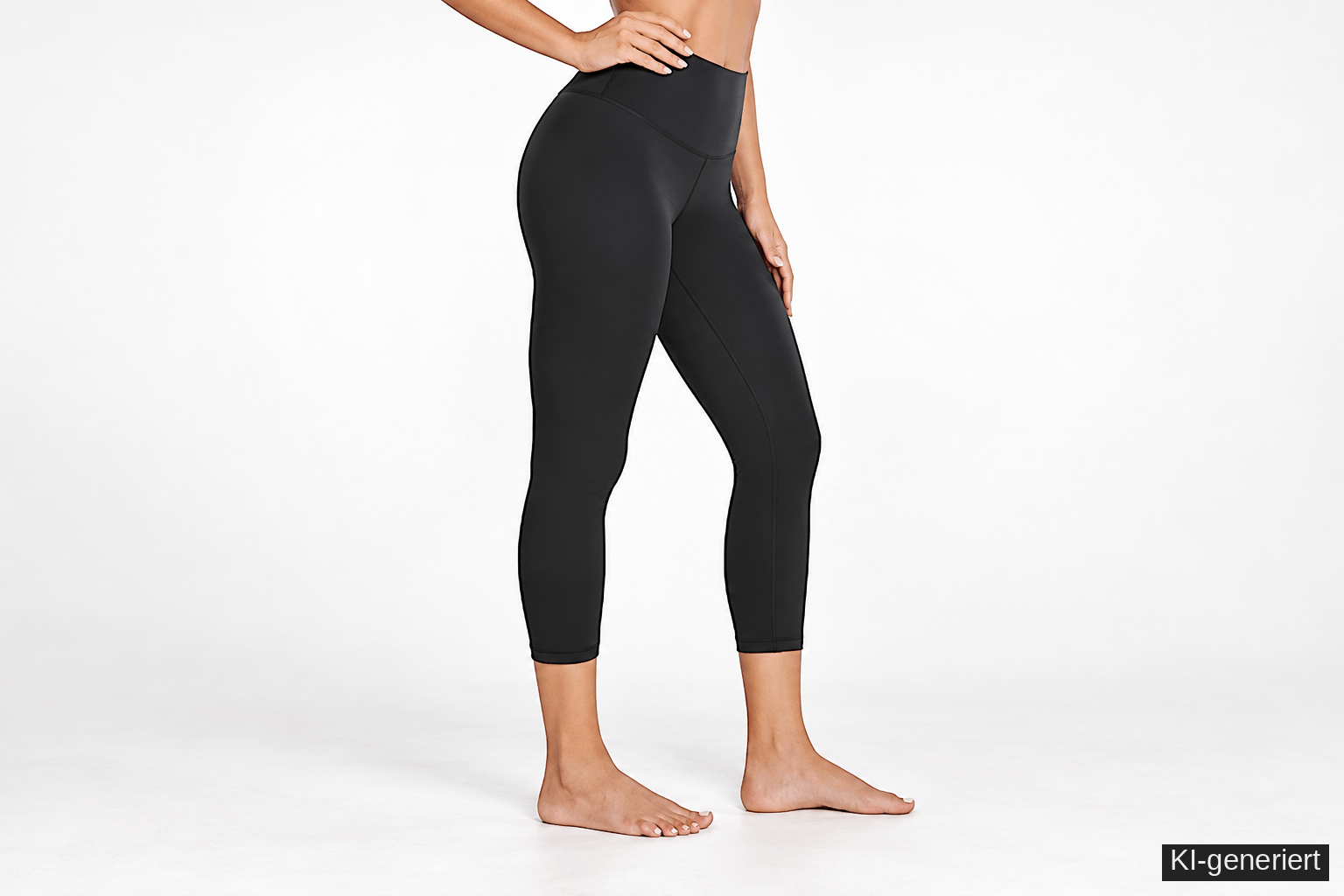 CRZ YOGA Butterluxe Capris 53cm Schwarz 40